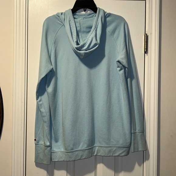 🩵Lee Riders Oversized Plaid Fleece Shacket and Champion Sweatshirt Hoodie - Picture 10 of 16